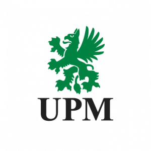 UPM:n vihreä logo