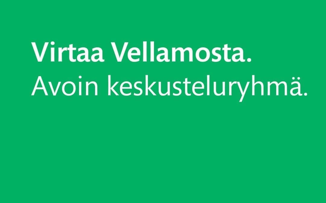 Virtaa Vellamosta. Maisemat.20.9.2022 klo 10-11.30