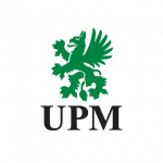 UPM:n vihreä logo