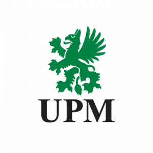 UPM:n vihreä logo