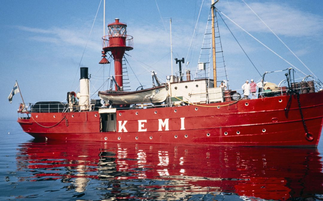 Lightship Kemi. Summer destination 16.5.-3.9.2023.Enjoy the slower pace of life of the 1960s.